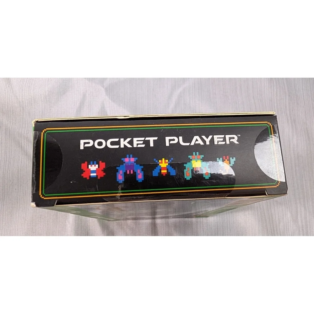 My Arcade Galaga Pocket Player DGUNL-3244 Green Handheld Retro Gaming System